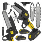 Akumulatora ķēdes zāģis koferī – XXL John Gardener G80665 2x2.0Ah 21V