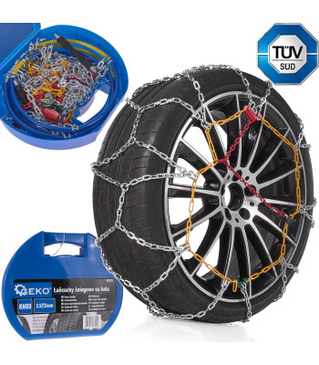 Sniega ķēdes automašīnu riteņiem KN80 3.5/12mm