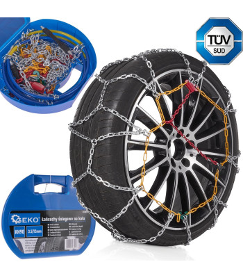 Sniega ķēdes automašīnu riteņiem, KN90, 3.5/12mm