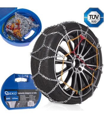 Sniega ķēdes automašīnu riteņiem KN95 3.5/12mm