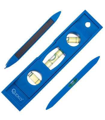 Mini līmeņrādis ar magnētu, Geko MINI 150 mm
