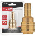 Misiņa ātrsavienojums šļūtenei, sievišķais tips (1/10/100), 13mm