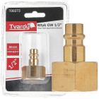 Misiņa spraudnis, vīrišķais tips ar iekšējo vītni GW 1/2" (1/10/100)