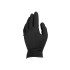 Nitrila cimdi, melni, SOLID GRIP, 50szt., M izmērs