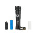 Taktiskais LED lukturis GEKO – XHP50, 15W, 1800mAh, 1500lm, IPX3
