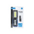 Darbnīcas lampa POWERBANK ar magnētu un regulējamu apgaismojumu, LED COB 5W + 3W 2000mAh 400lm IP44 (10/40)