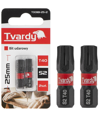 Triecienuzgalis Tvardy S2 (2/10/50/500) T40 25mm