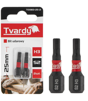 Triecienuzgalis Tvardy H3 S2 (2/10/50/500) 25mm