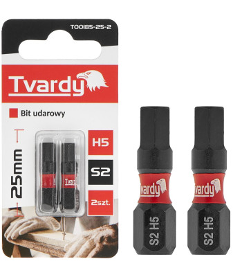 Triecienuzgalis Tvardy (2/10/50/500) H5 25mm S2
