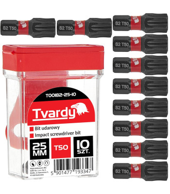 Triecienuzgalis, kastīte (10/120) – Tvardy T50 25mm S2