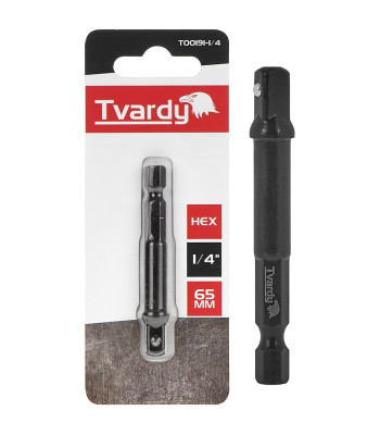 Triecienadapteris Tvardy HEX 1/4