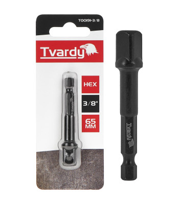 Triecienadapteris Tvardy HEX 3/8