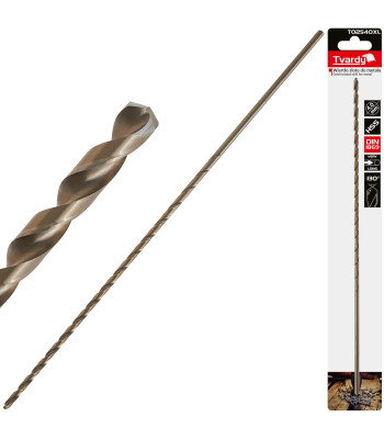 Zelta garais metāla urbis HSS DIN1869 (50/100/200) 4.0 x 280mm