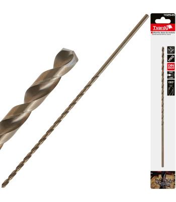 Garais zelta krāsas metāla urbis HSS DIN1869 (50/100/200), 4.5 x 235mm