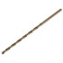 Garais zelta krāsas metāla urbis HSS DIN1869 (25/100), 8.0 x 240mm