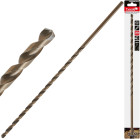 Garais zelta krāsas urbis metālam HSS DIN1869 8.0 x 390mm (25/100)