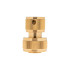 Dārza ātrais savienotājs ar noslēgvārstu BRASS-LINE (10/80) 3/4"