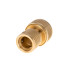 Misiņa ātrsavienotājs dārza šļūtenei BRASS-LINE (10/80) 3/4"
