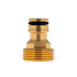 Misiņa savienotājs ar ārējo vītni BRASS-LINE (10/80) 3/4"