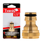 Misiņa savienojums krānam BRASS-LINE 1/2" (10/80)