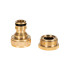 Misiņa savienojums krānam ar redukciju BRASS-LINE (10/80), 3/4"–1/2"
