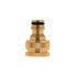 Misiņa savienojums krānam ar redukciju BRASS-LINE (10/80), 3/4"–1/2"