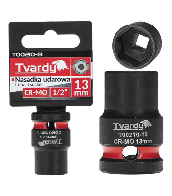 Īsais sešstūra triecienuzgalis Tvardy CR-MO 1/2