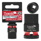 Īsais triecienuzgalis Tvardy 1/2" 6-kantu 14mm CR-MO (10/200)