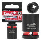 Triecienuzmava Tvardy CR-MO, īsa, sešstūra, 1/2", 17 mm (10/200)