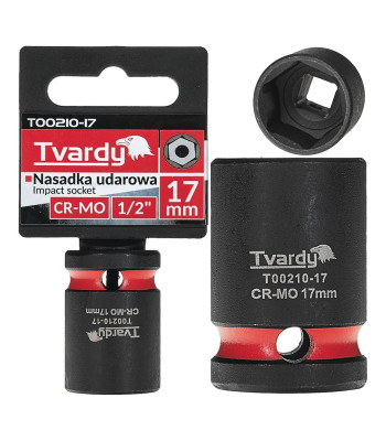 Triecienuzmava Tvardy CR-MO, īsa, sešstūra, 1/2