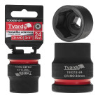 Tvardy īsais triecienuzgalis CR-MO 6-kantu (6/48) 3/4" 24mm