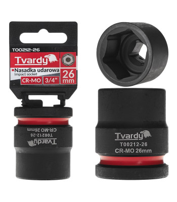 Triecienuzgalis Tvardy CR-MO, 6-kantu, 3/4