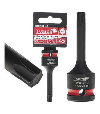 Triecienuzmava TORX CR-MO T45, 1/2