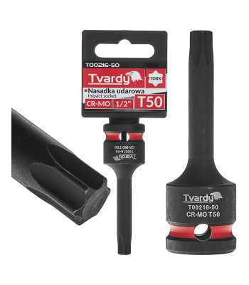 Triecienuzmava TORX CR-MO T50 1/2