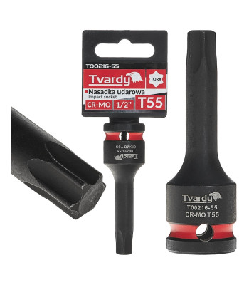 Triecienuzgalis TORX CR-MO T55 1/2
