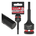 Tvardy triecienuzgalis HEX H5 1/2" CR-MO