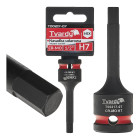Triecienuzgalis Tvardy HEX CR-MO H7 1/2″ (10/100)