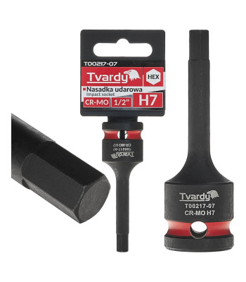Triecienuzgalis Tvardy HEX CR-MO H7 1/2″ (10/100)