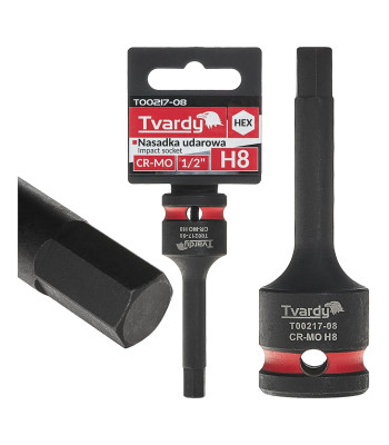 Triecienuzgalis Tvardy HEX CR-MO 1/2
