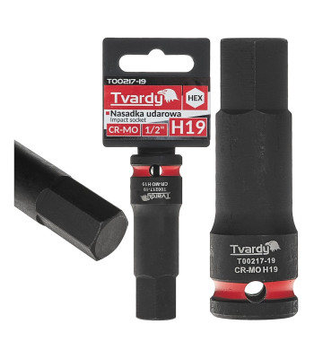 Triecienuzgalis Tvardy, HEX CR-MO, H19, 1/2″ (8/80)