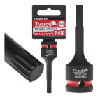 Triecienuzgalis SPLINE CR-MO 1/2" M8 (10/100)
