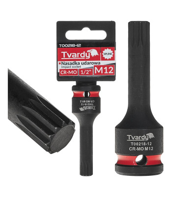 Triecienuzgalis Tvardy CR-MO SPLINE 1/2