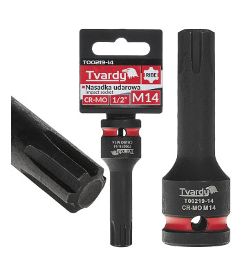 RIBE triecienuzgalis Tvardy CR-MO, M14, 1/2″ (10/100)