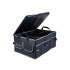 Organizators automašīnas bagāžniekam ar nodalījumiem un vāku Geko 55 × 40 × 26 cm