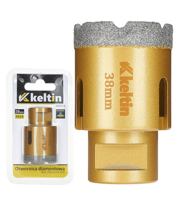 Dimanta kroņurbis keramikai, gresam un akmenim 38mm M14
