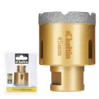 Dimanta kroņurbis gresam un keramikai, M14, 45 mm