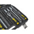Uzgaļu atslēgu komplekts 216 elementi 1/4", 3/8" un 1/2"