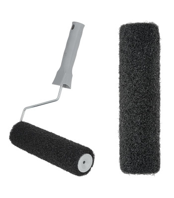 Rullītis špakteļmasai ar rokturi un rezerves rullīti 25 × 7 cm, fi-6 mm