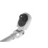 Teleskopiska sprūdrata atslēga ar laužamu galvu CrV 1/2" 370–510 mm 72T