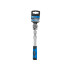 Teleskopiskā sprūdrata atslēga ar salokāmu galvu 1/4" 210-278mm 72T CrV